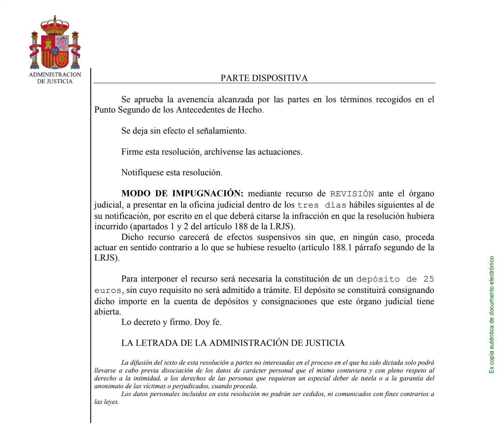 Acuerdo judicial de autodespido con indemnización de 15.000 euros netos para un trabajador en Málaga